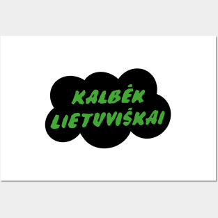 Kalbėk Lietuviškai Posters and Art